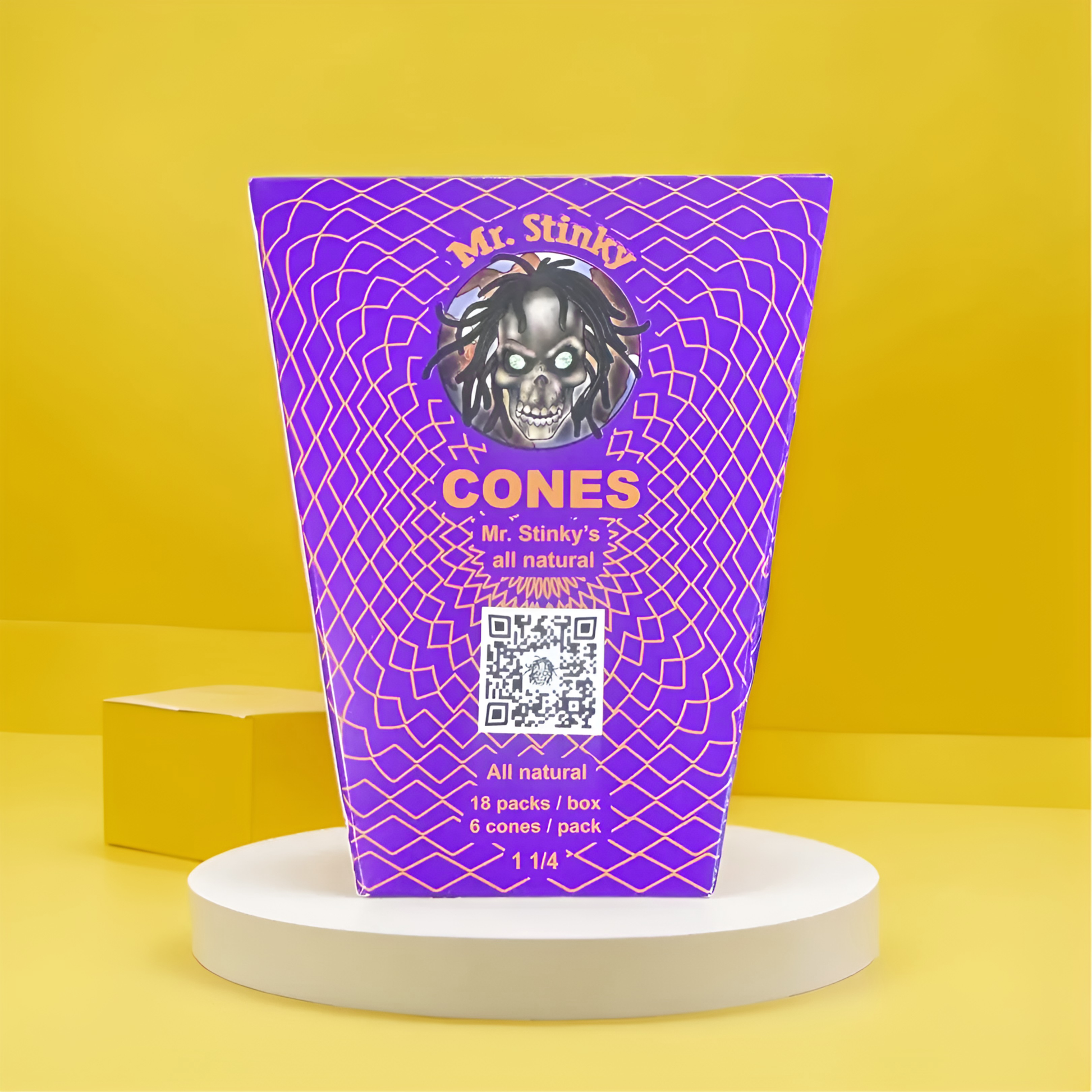 MR. STINKY'S ALL NATURAL CONES